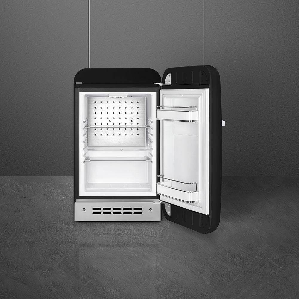 SMEG FAB5RBL5 Schwarz Retro Design Kühlschrank - Smeg Point  - Online Handel