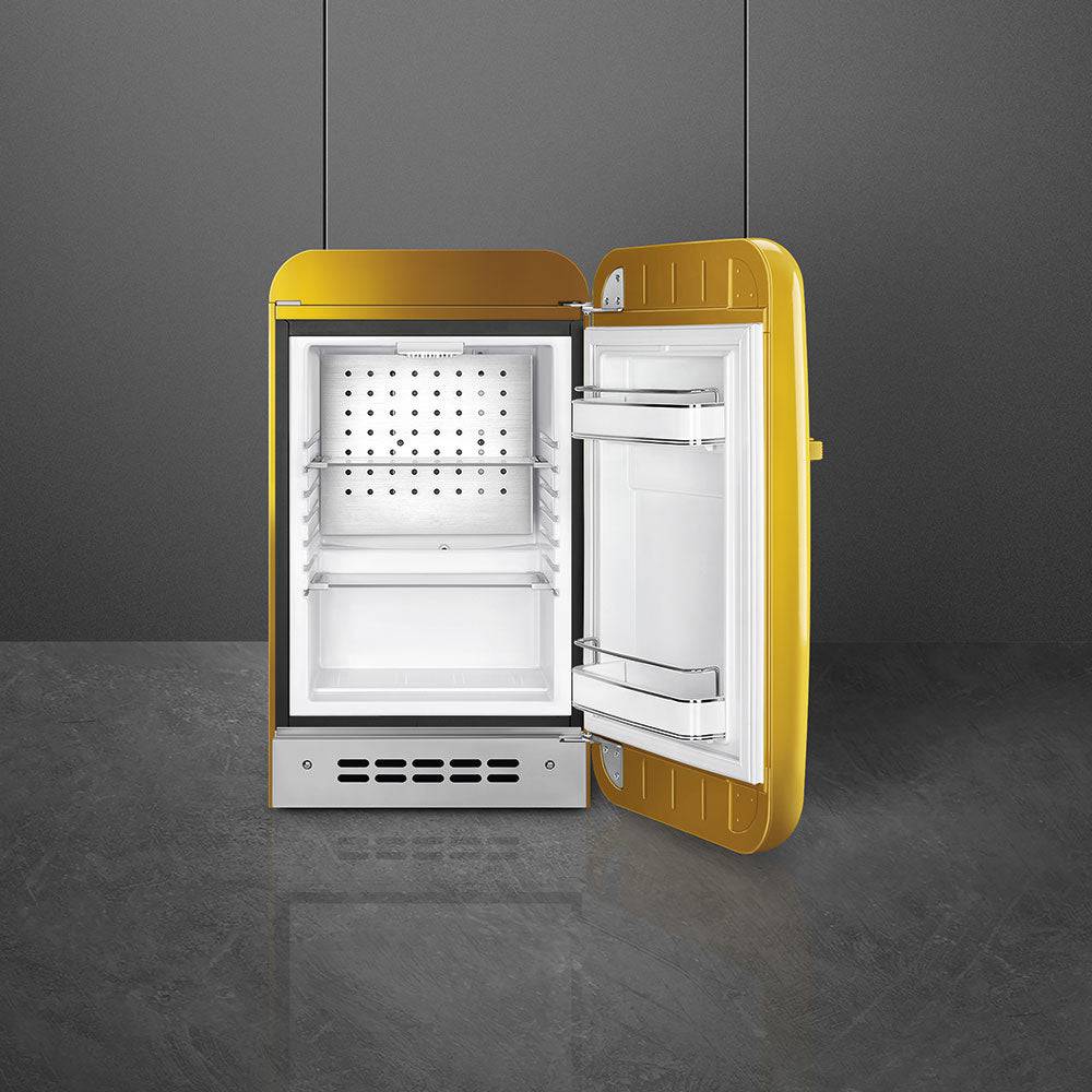 SMEG FAB5RDGO5 Gold Retro Design Kühlschrank - Smeg Point  - Online Handel