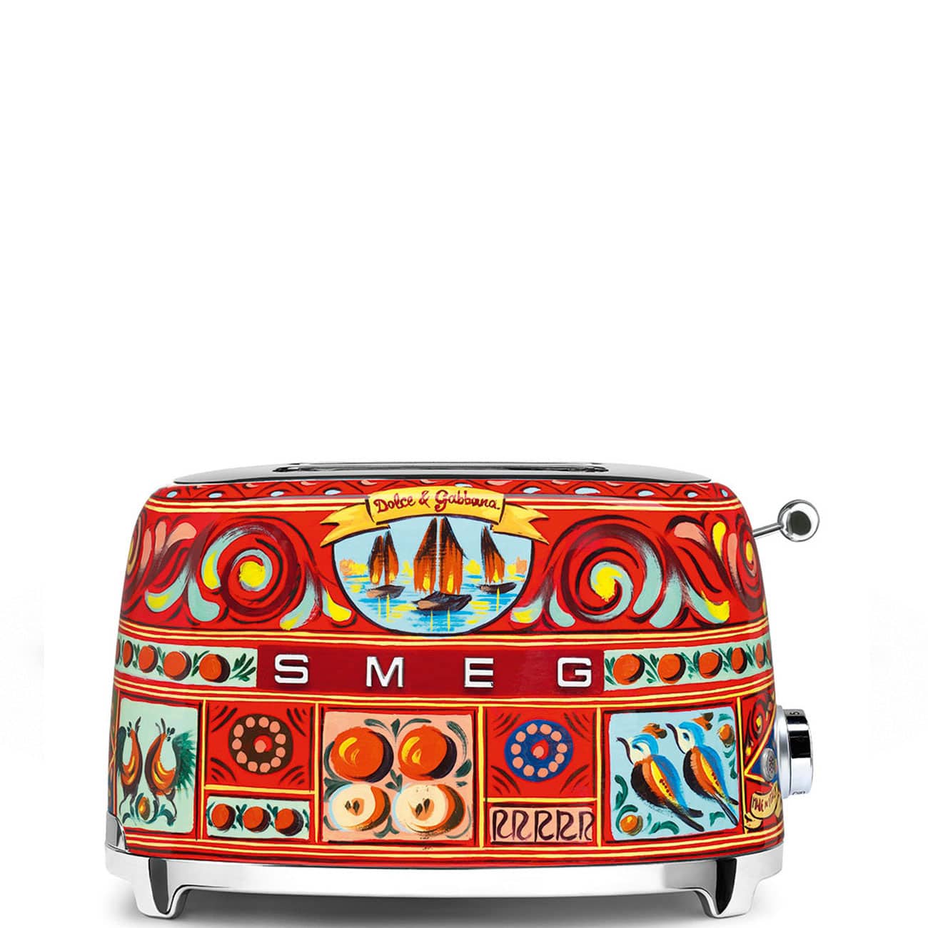 TSF01DGEU Toaster - kompakter 2-Schlitz-Toaster Dolce & Gabbana - Smeg Point  - Online Handel