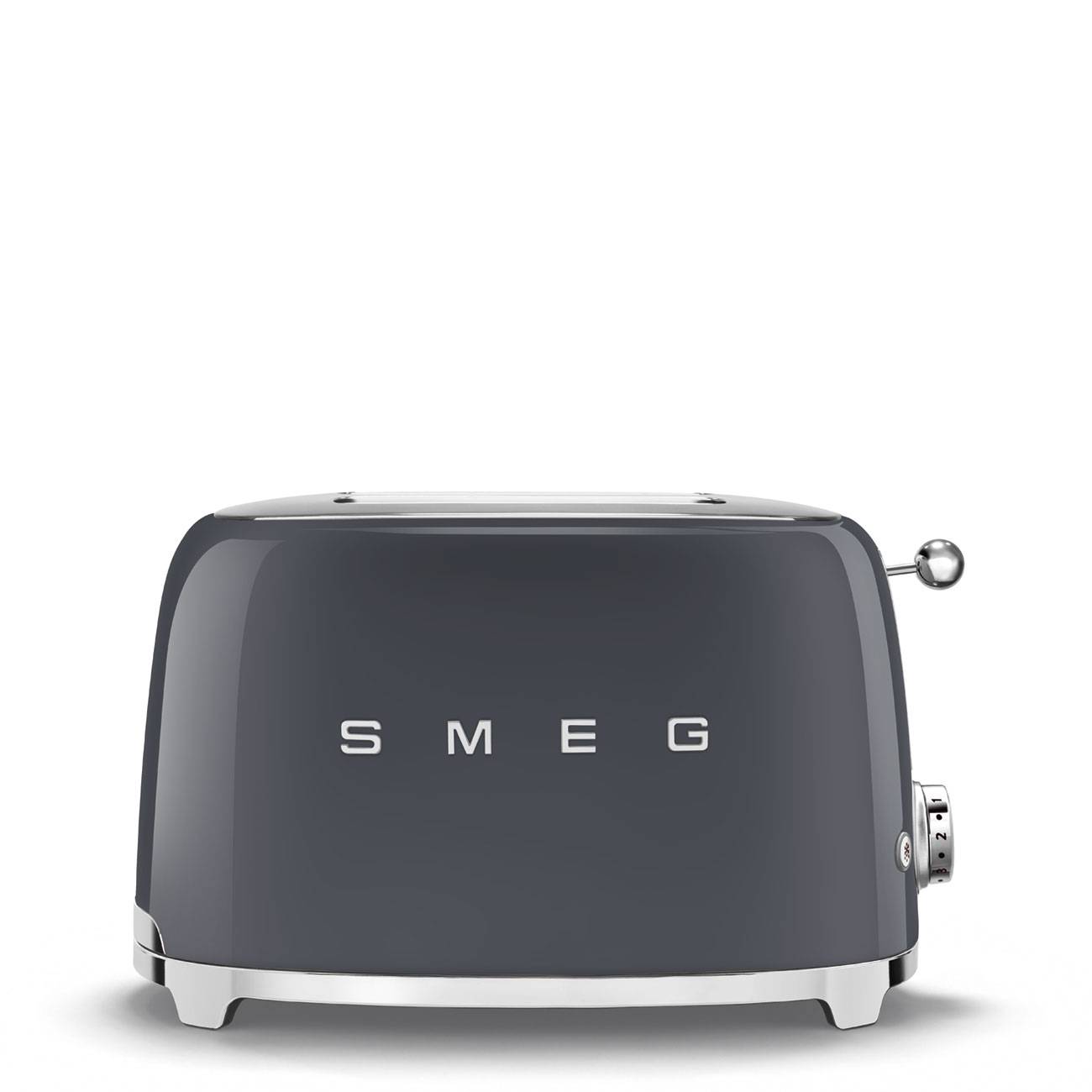 TSF01GREU Toaster - kompakter 2-Schlitz-Toaster Grau - Smeg Point  - Online Handel