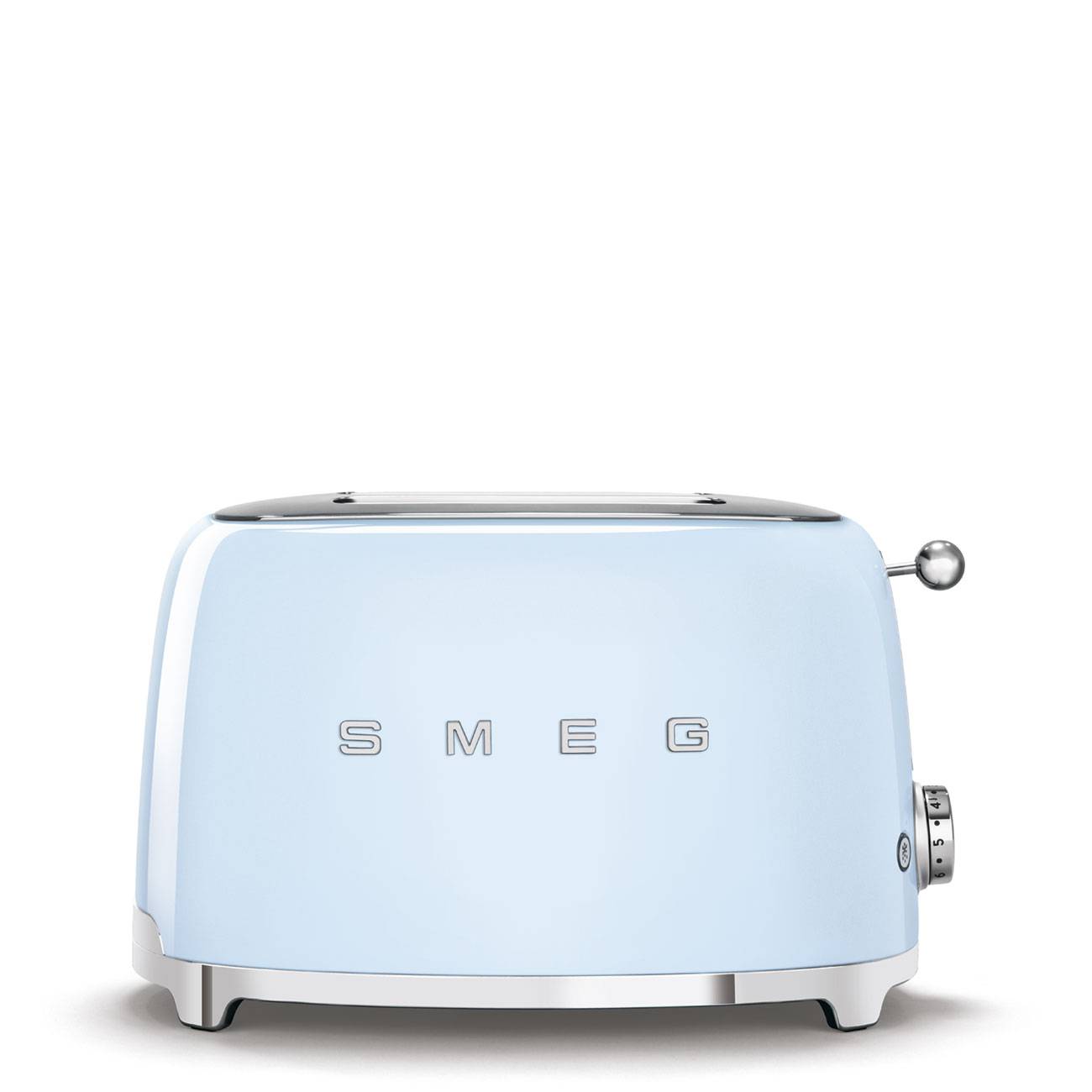 TSF01PBEU Toaster - kompakter 2-Schlitz-Toaster Pastellblau - Smeg Point  - Online Handel