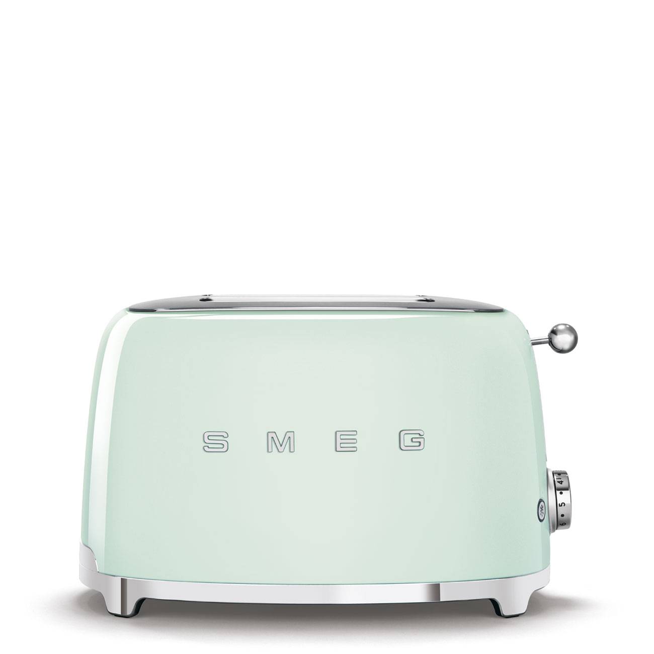 TSF01PGEU Toaster - kompakter 2-Schlitz-Toaster Pastellgrün - Smeg Point  - Online Handel
