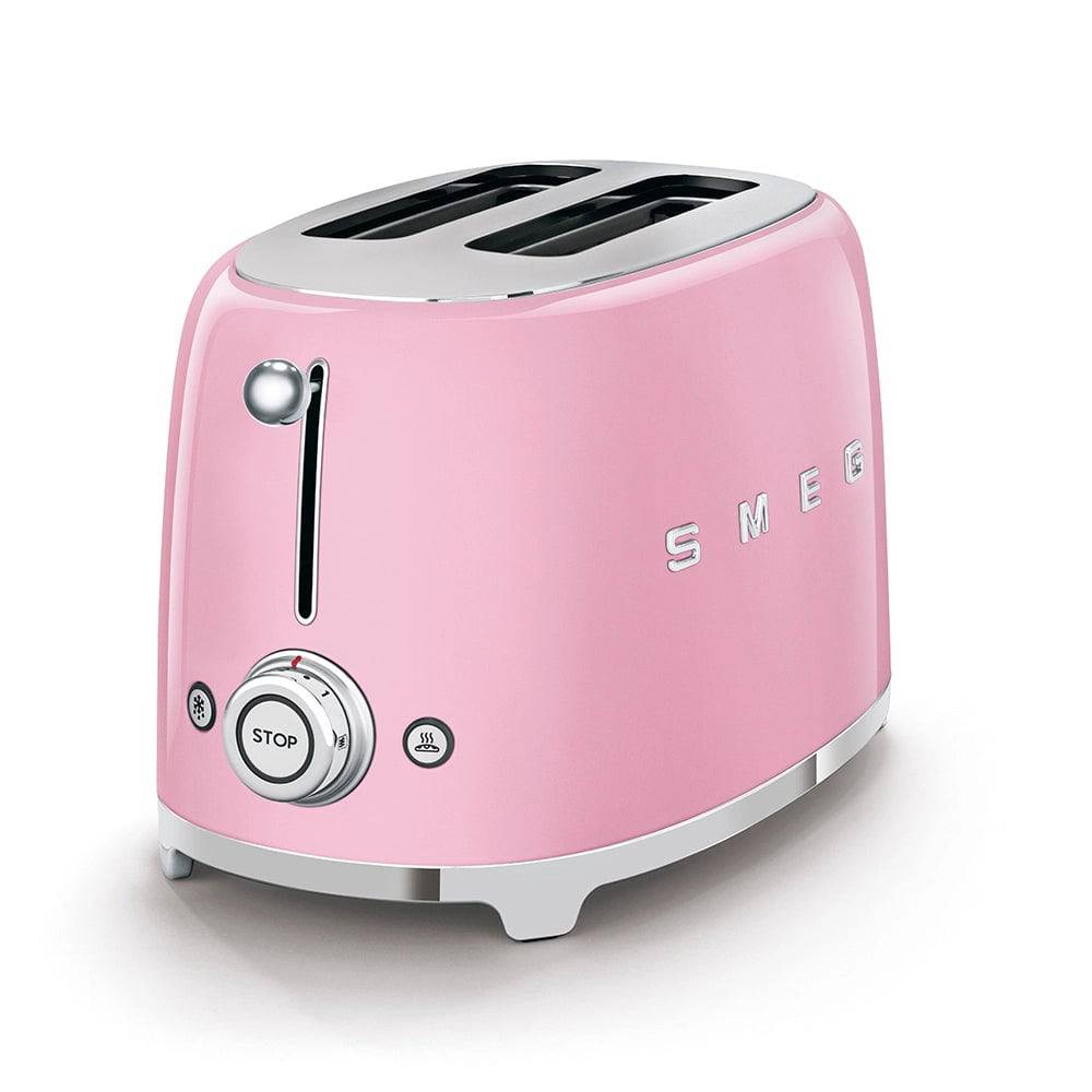 TSF01PKEU Toaster - kompakter 2-Schlitz-Toaster Pink - Smeg Point  - Online Handel