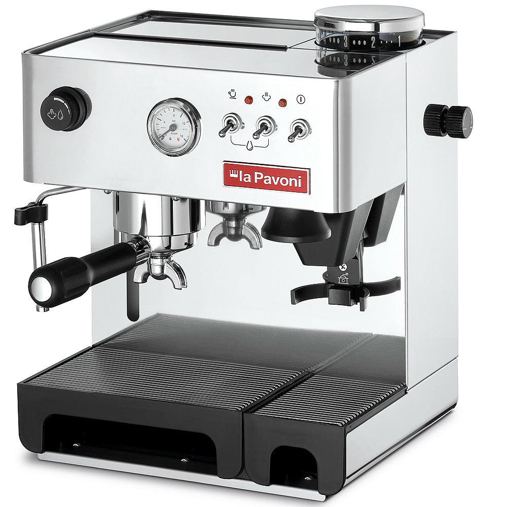 La Pavoni Siebträgermaschine mit integrierter Kaffeemühle, Domus Bar, LPCDMB01EU - Smeg Store Berlin by W.I.R Handels-GmbH