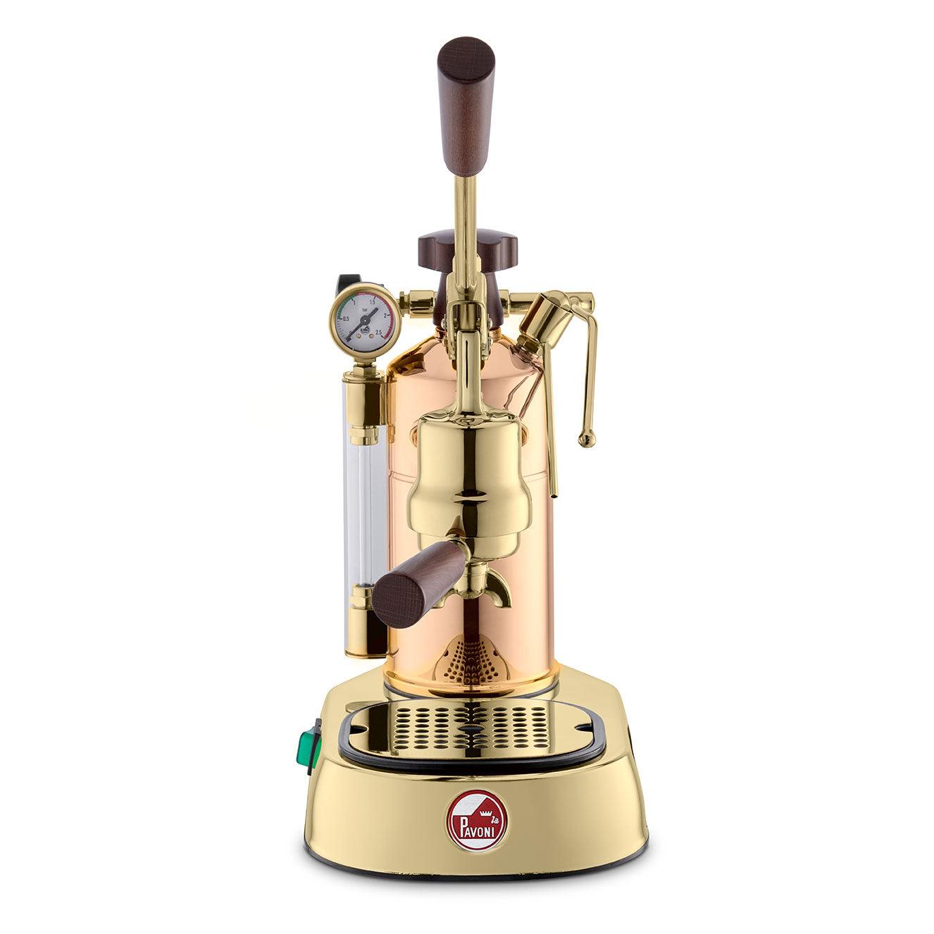 La Pavoni Handhebelmaschine, Professional, Kupfer-Gold, LPLPRG01EU - Smeg Store Berlin by W.I.R Handels-GmbH