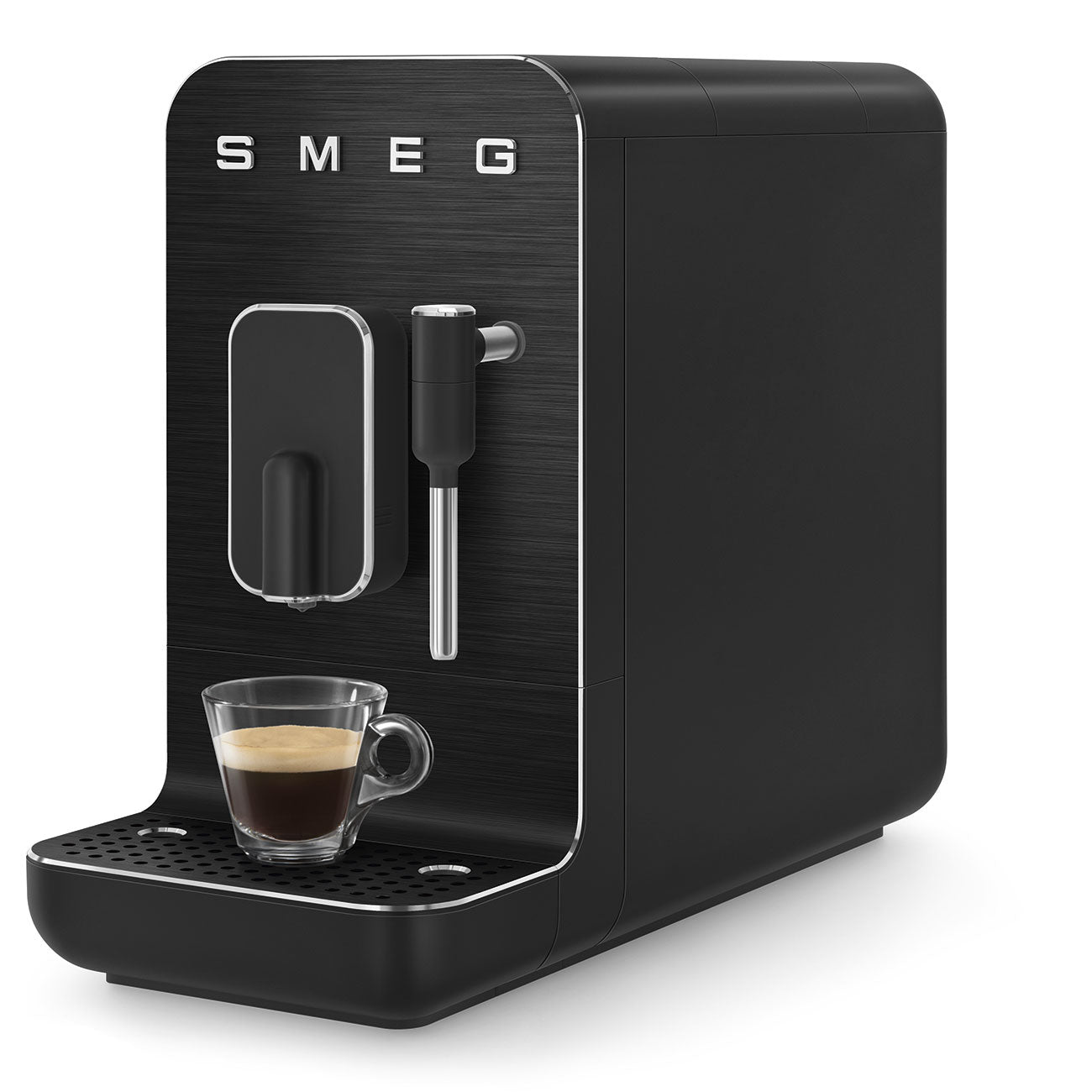 BCC02FBMEU Kaffeevollautomat mit Dampffunktion, Schwarz - Smeg Point  - Online Handel
