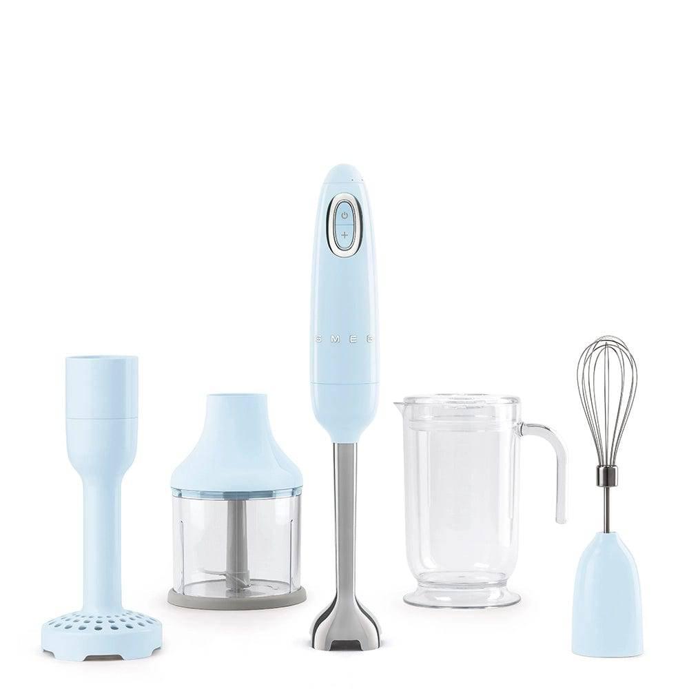 HBF22PBEU Stabmixer Set mit Zubehör Pastellblau - Smeg Store Berlin by W.I.R Handels-GmbH