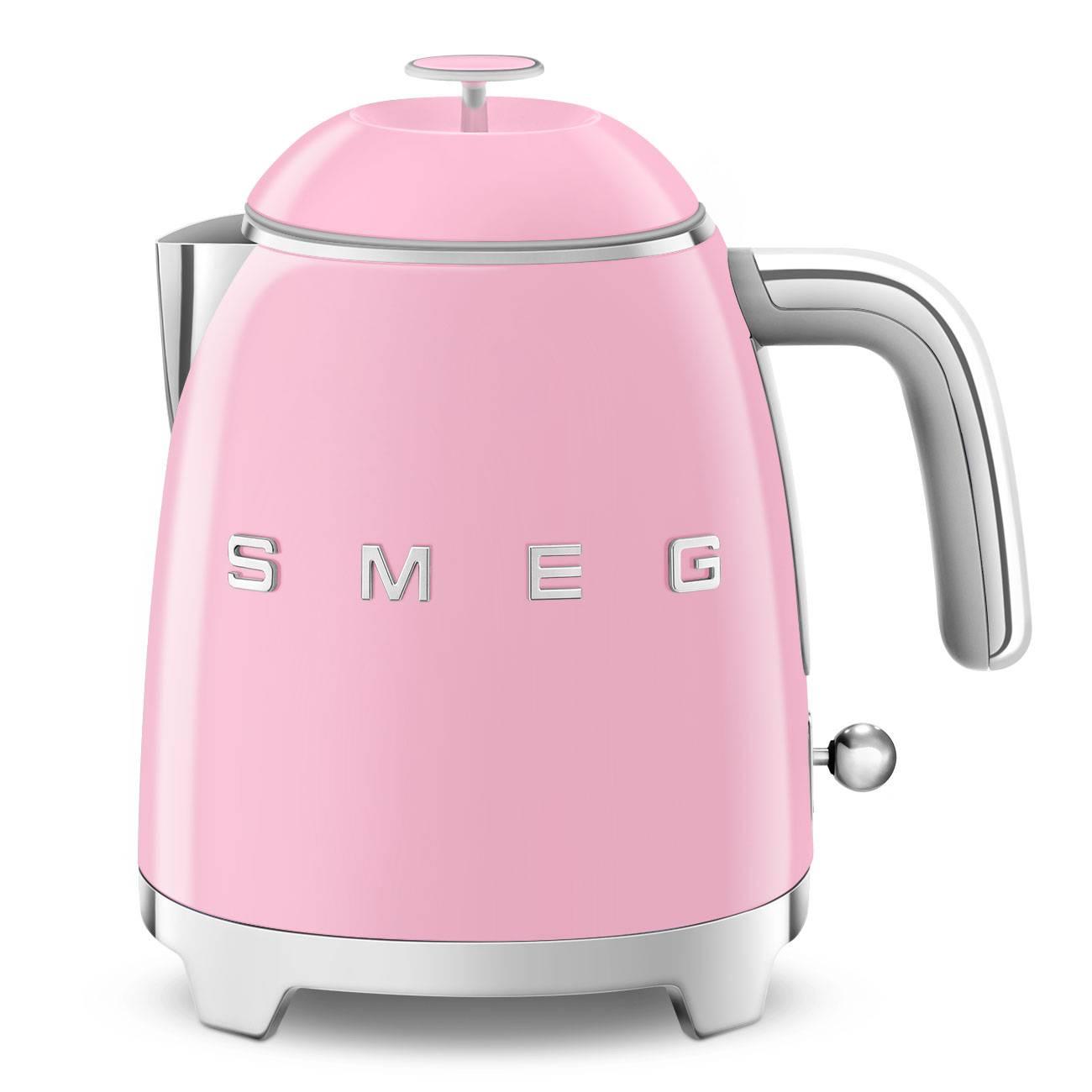 Smeg Mini-Wasserkocher KLF05PKEU | Pink | Edelstahl | 0,8 Liter - Smeg Store Berlin by W.I.R Handels-GmbH