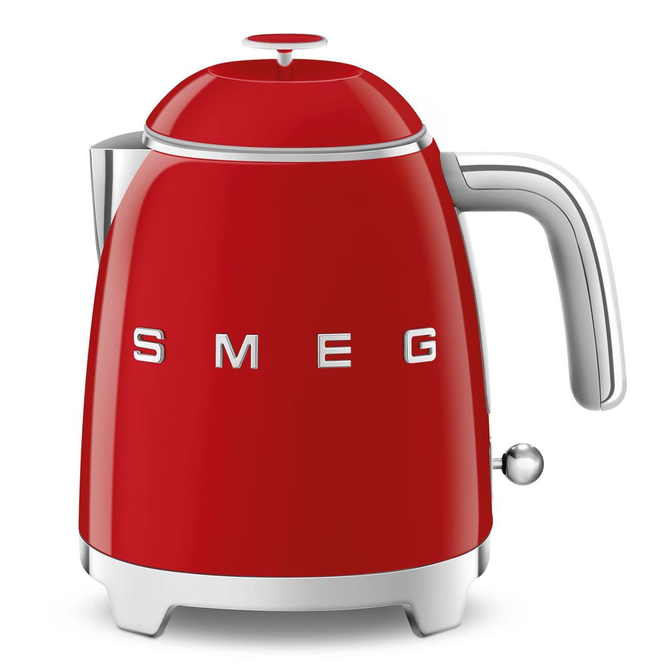 Smeg Mini-Wasserkocher KLF05RDEU | Rot | Edelstahl | 0,8 Liter - Smeg Store Berlin by W.I.R Handels-GmbH