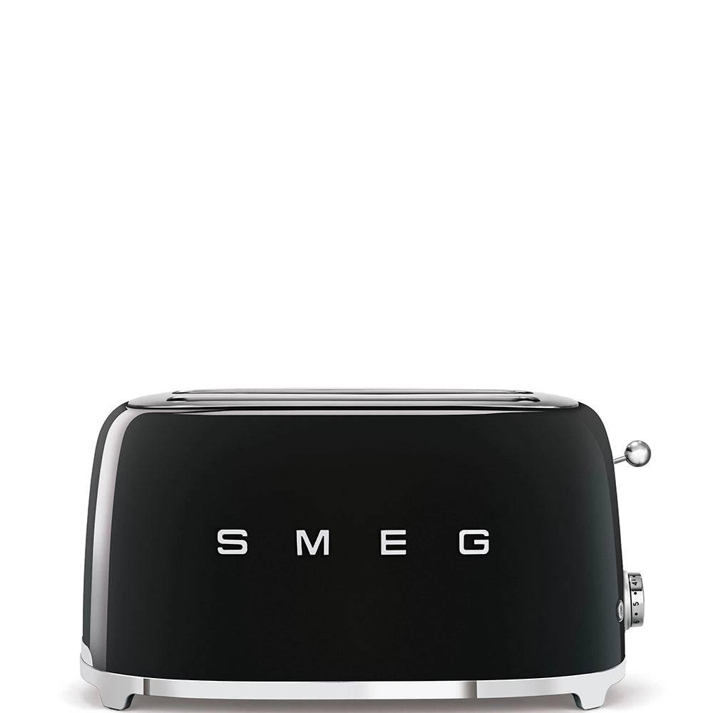 Smeg Toaster TSF02BLEU | 4-Scheiben-Toaster | Schwarz | Edelstahl - Smeg Store Berlin by W.I.R Handels-GmbH