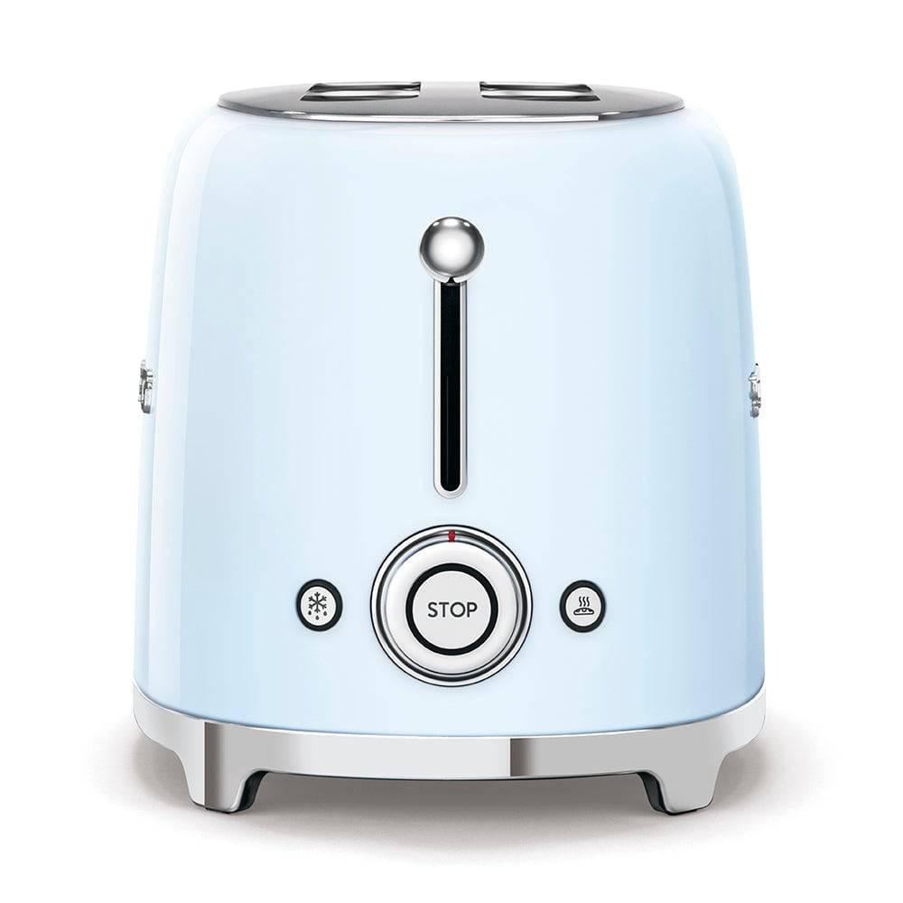 Smeg Toaster TSF02PBEU | 4-Scheiben-Toaster | Pastellblau | Edelstahl - Smeg Store Berlin by W.I.R Handels-GmbH