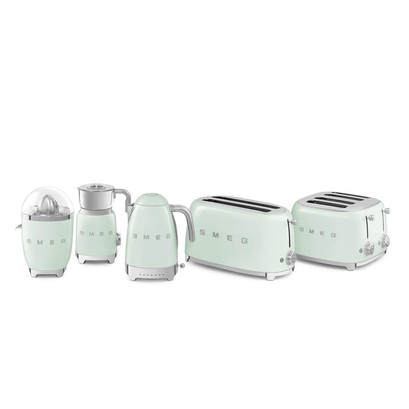 Smeg Toaster TSF02PGEU | 4-Scheiben-Toaster | Pastellgrün | Edelstahl - Smeg Store Berlin by W.I.R Handels-GmbH