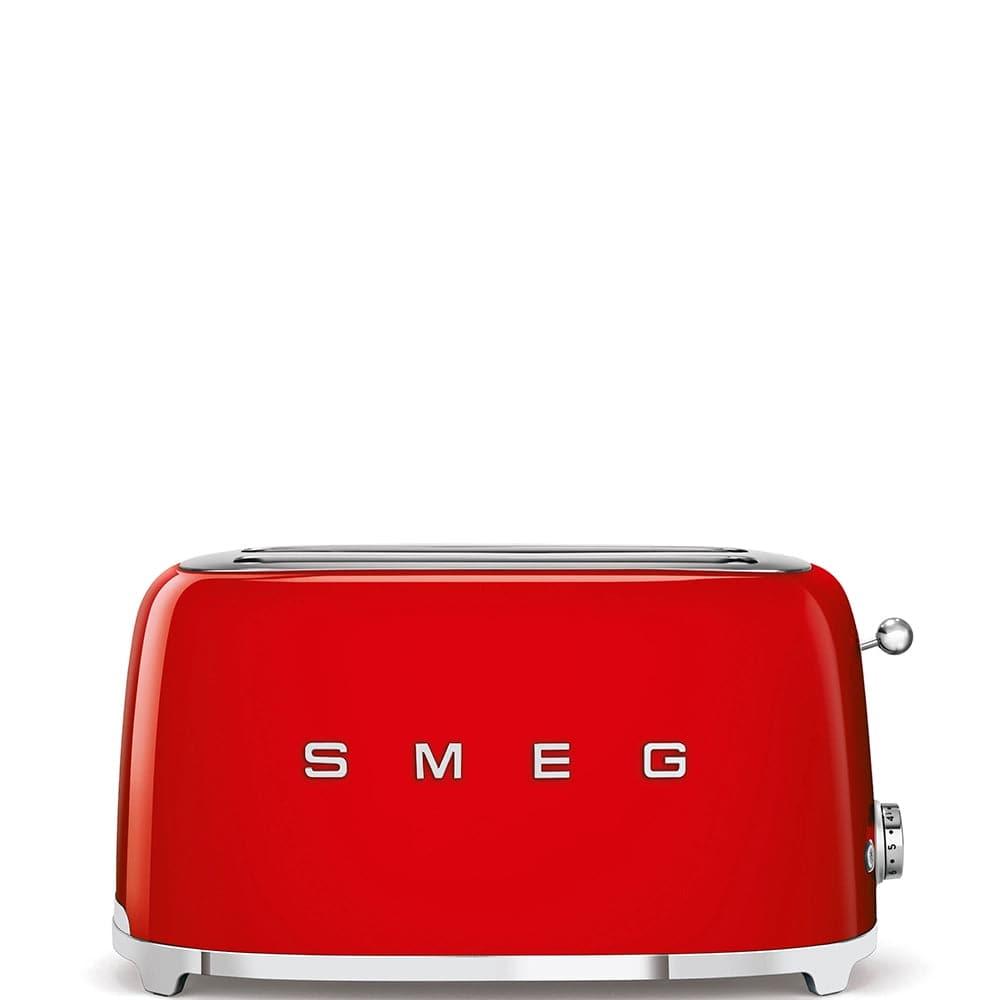 Smeg Toaster TSF02RDEU | 4-Scheiben-Toaster | Rot | Edelstahl - Smeg Store Berlin by W.I.R Handels-GmbH