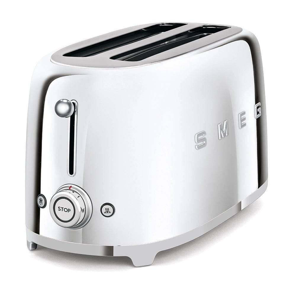 Smeg Toaster TSF02SSEU | 4-Scheiben-Toaster | Chrom | Edelstahl - Smeg Store Berlin by W.I.R Handels-GmbH