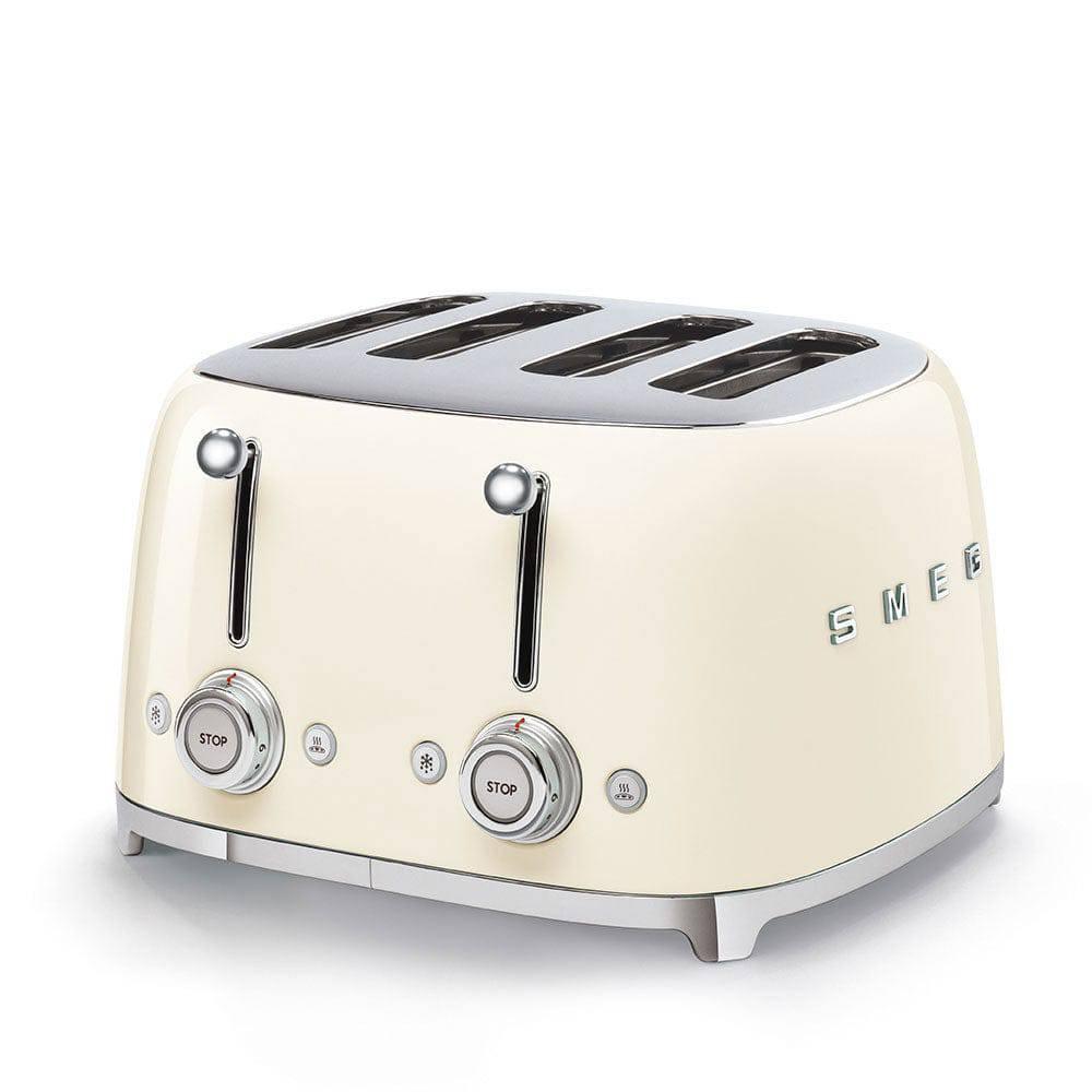 Smeg Toaster TSF03CREU | 4-Scheiben-Toaster | Creme | Edelstahl - Smeg Store Berlin by W.I.R Handels-GmbH