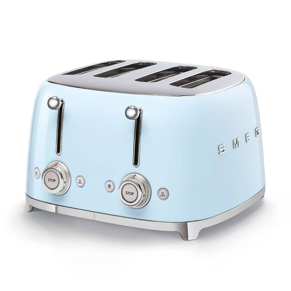 Smeg Toaster TSF03PBEU | 4-Scheiben-Toaster | Pastellblau | Edelstahl - Smeg Store Berlin by W.I.R Handels-GmbH